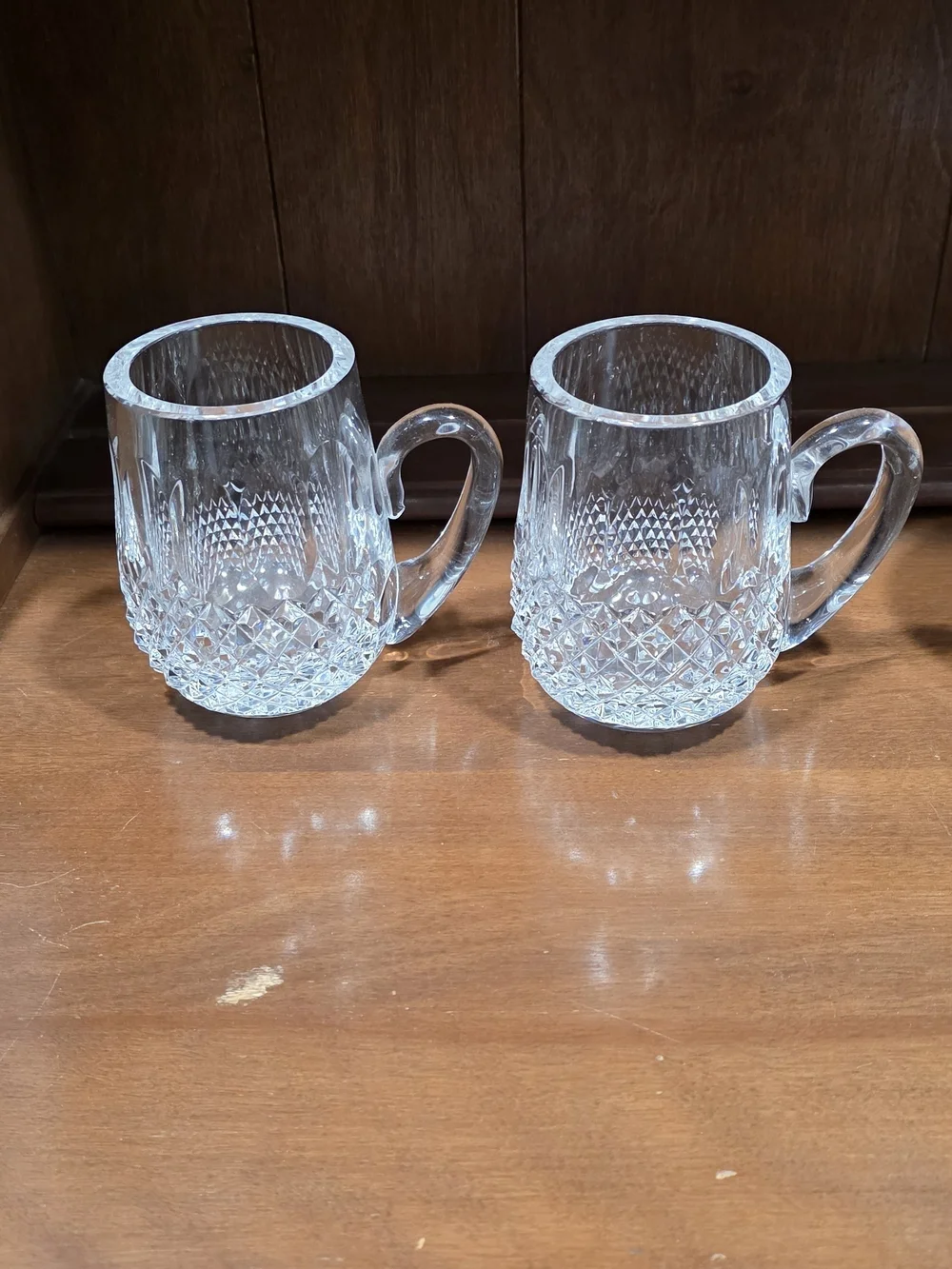 Waterford COLLEEN Crystal Tankard Beer Mug Glass - RARE - Vintage Waterford Mark